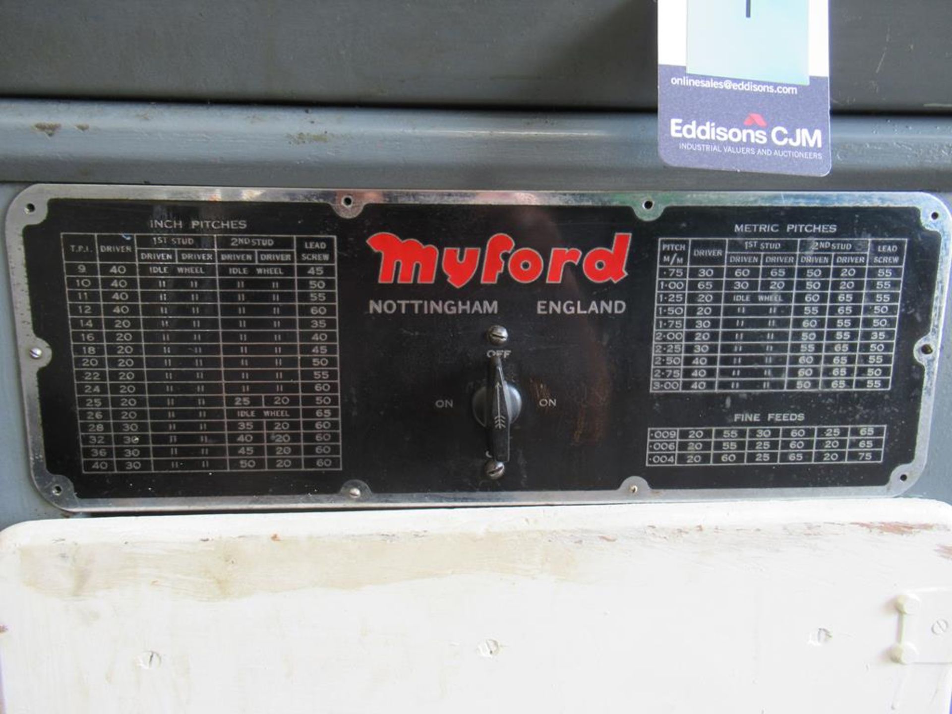 Myford Super- 7 Modelling Lathe - Image 13 of 31