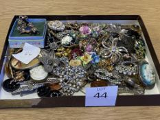 Large Collection of Vintage Costume Jewellery