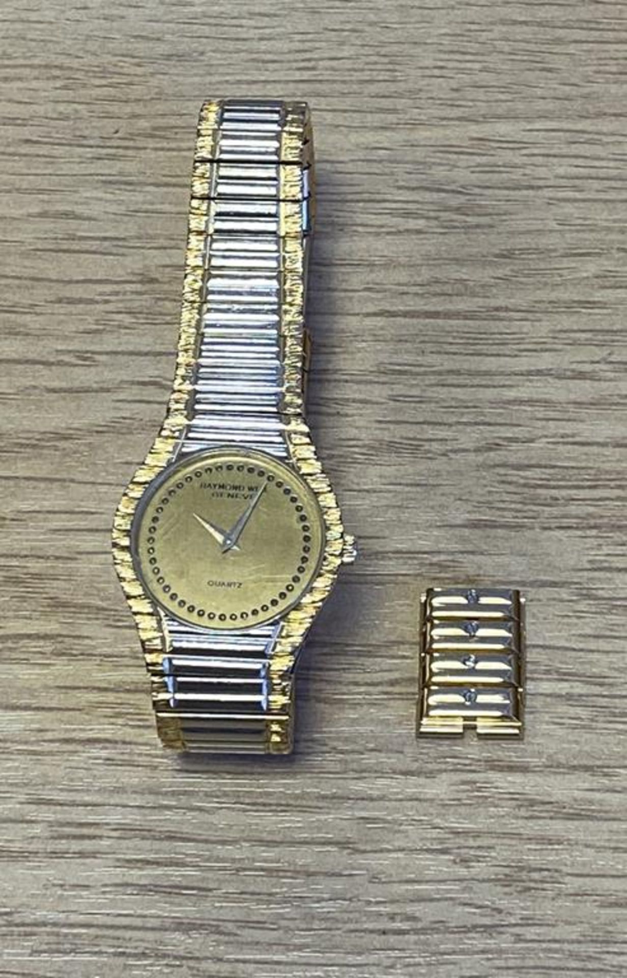 Raymond Weil Ladies Wathc boxed with spare links - Image 4 of 5