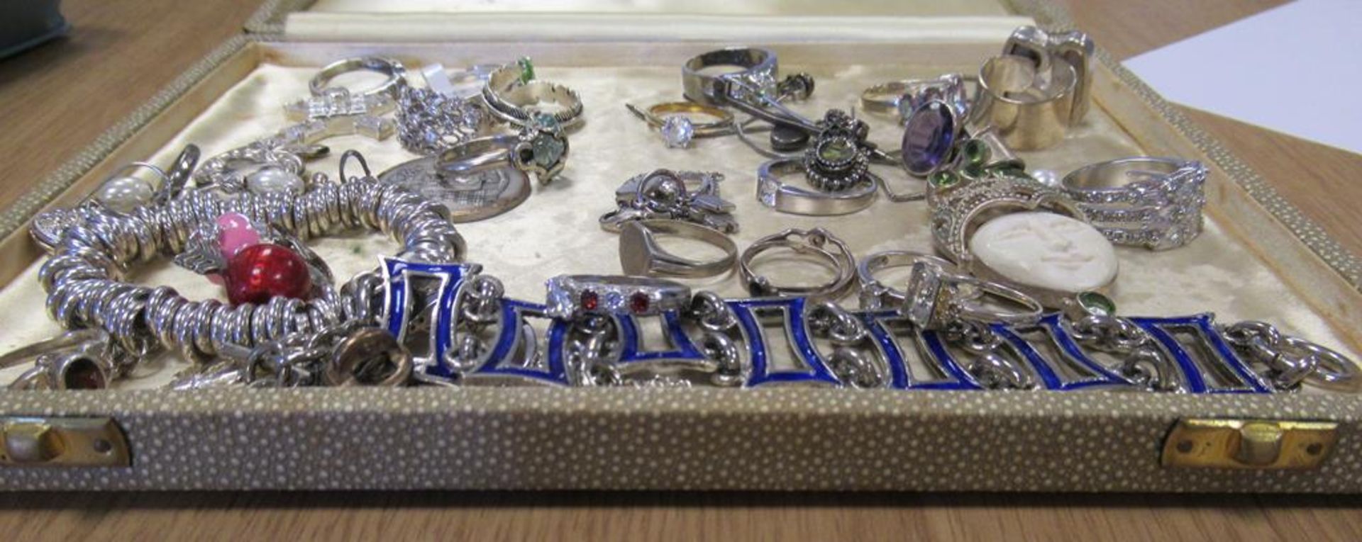 Gemset Rings, Bracelets etc mostly marked 925 sterling silver etc - Image 2 of 2