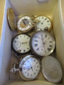 Heavy Hallmarked Silver Poluet Watch Birmingham 1907 and Various other poulet Watches
