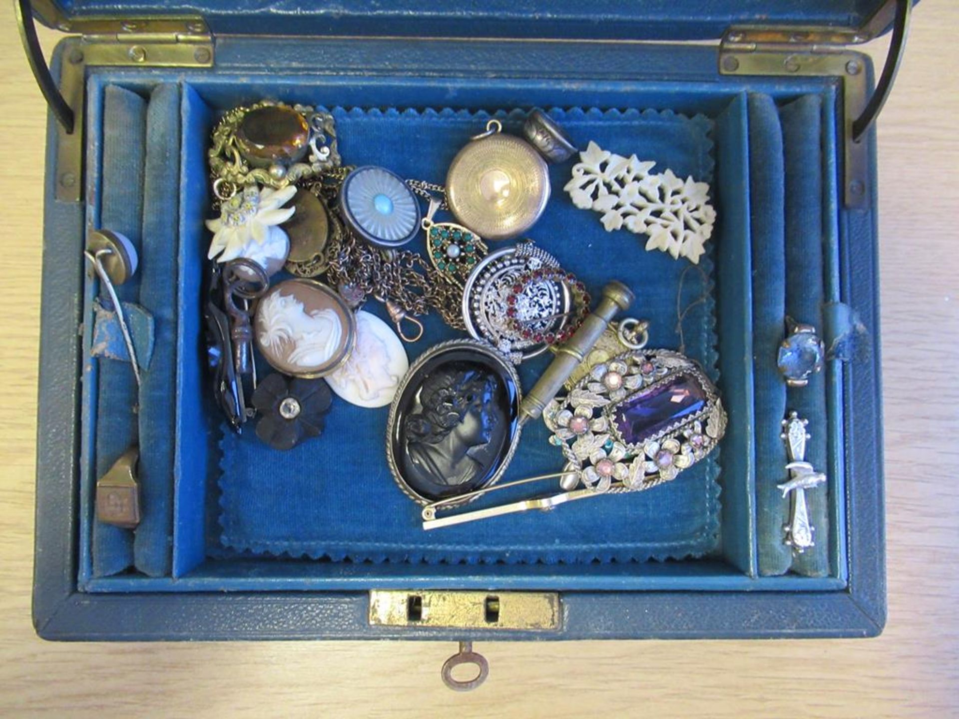 Antique Jewellery to include Whitby Jet, Tortoise Shel Pique, Shell Cameos, Micro Mosaic, Silver Bro
