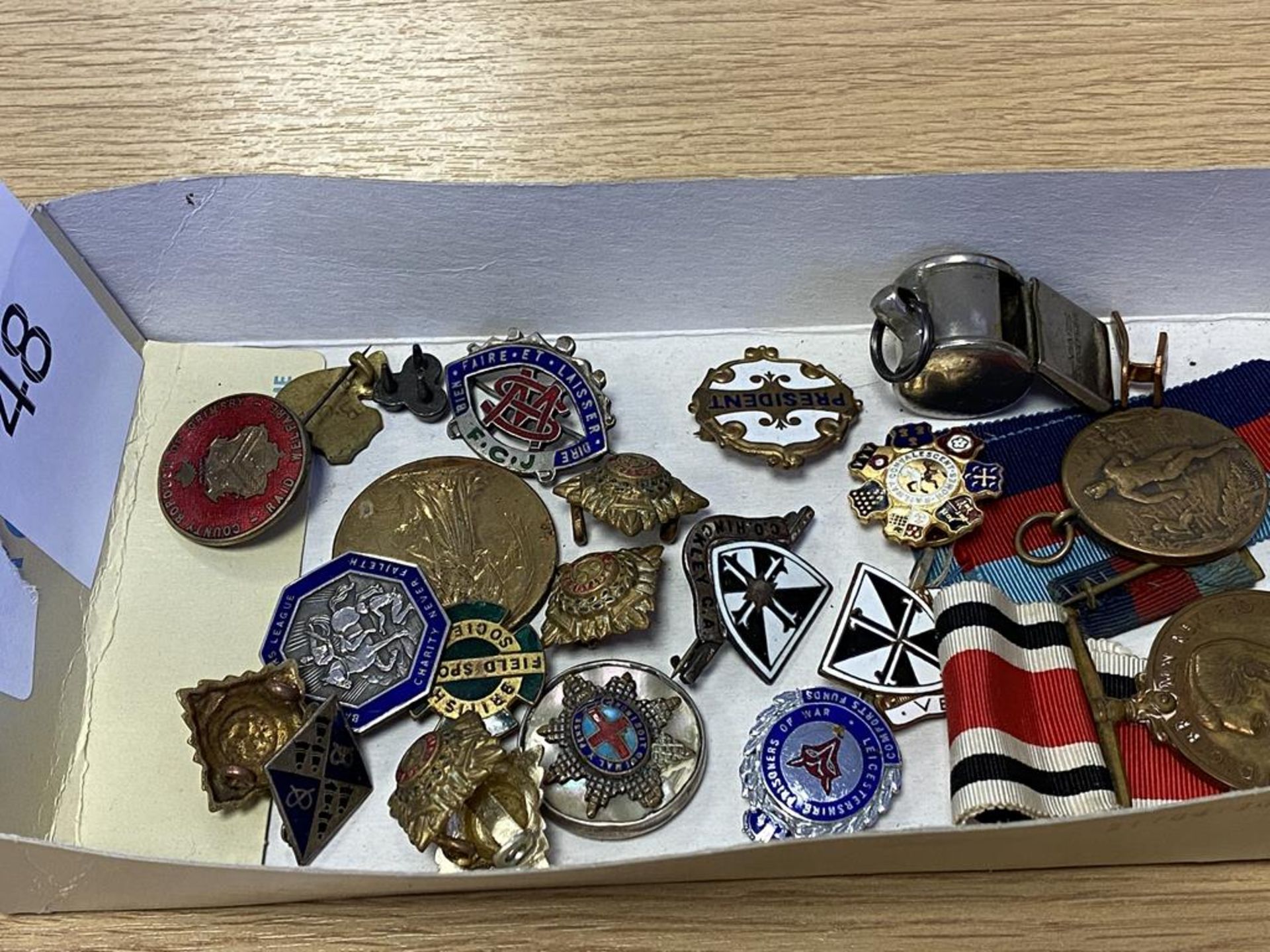Interesting Collection of Enamelled Badges, Special Constables and Military Medals etc - Image 3 of 7