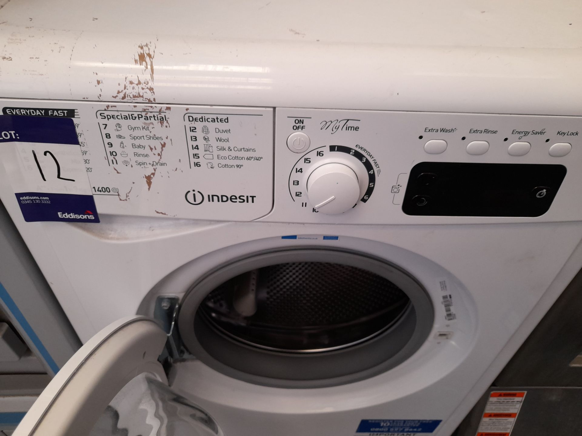 Indesit EWE 91482 washing machine - Image 2 of 5