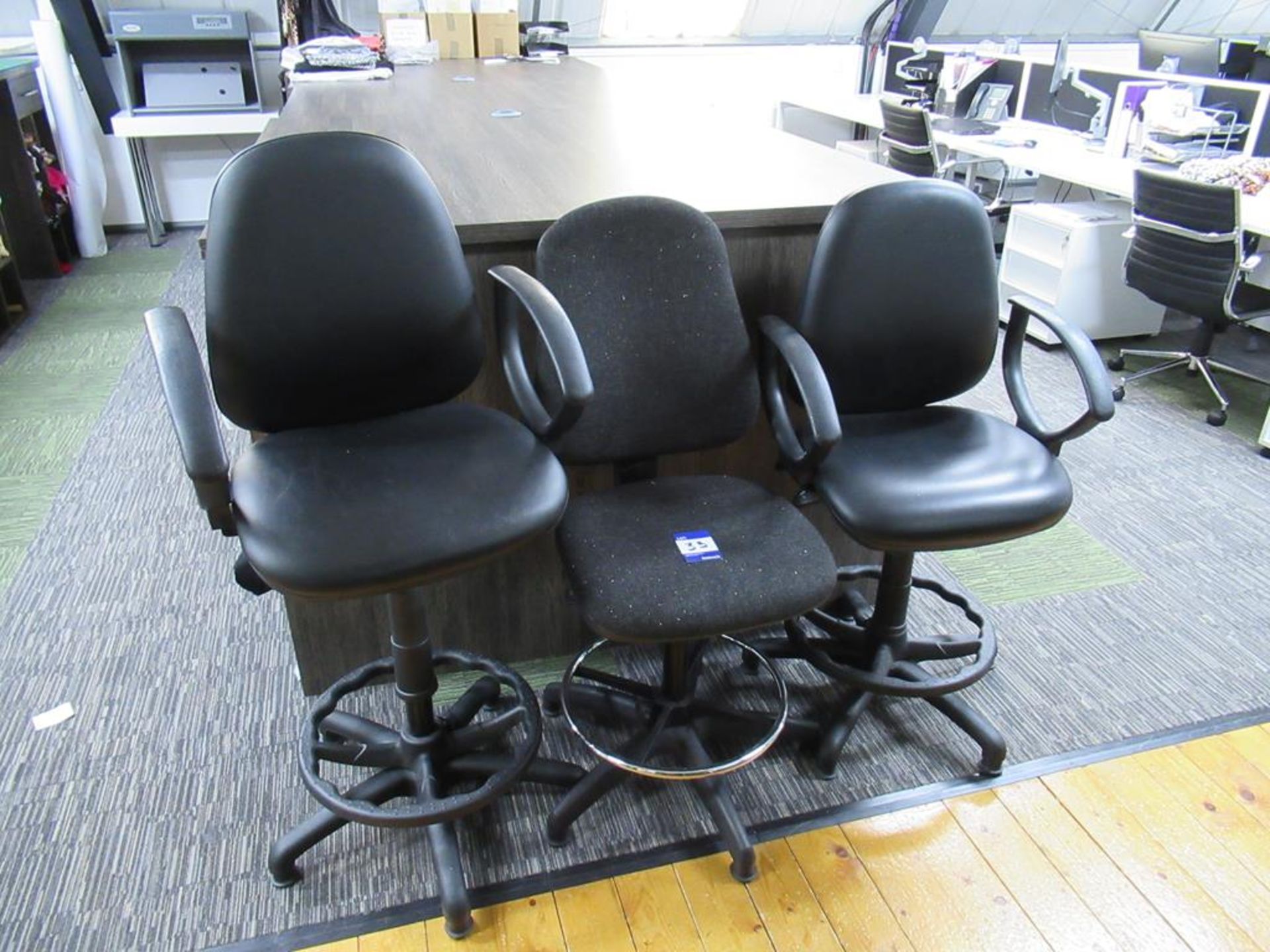 3 x Office High Chairs