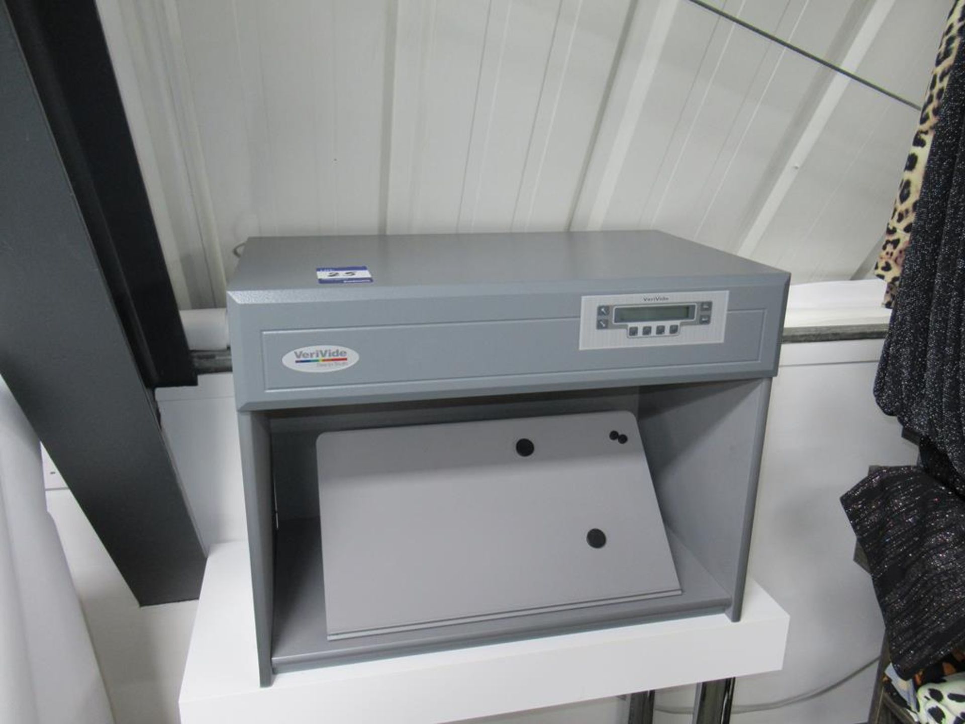 A Verivide CAC 60 Colour Assessment Cabinet with Table