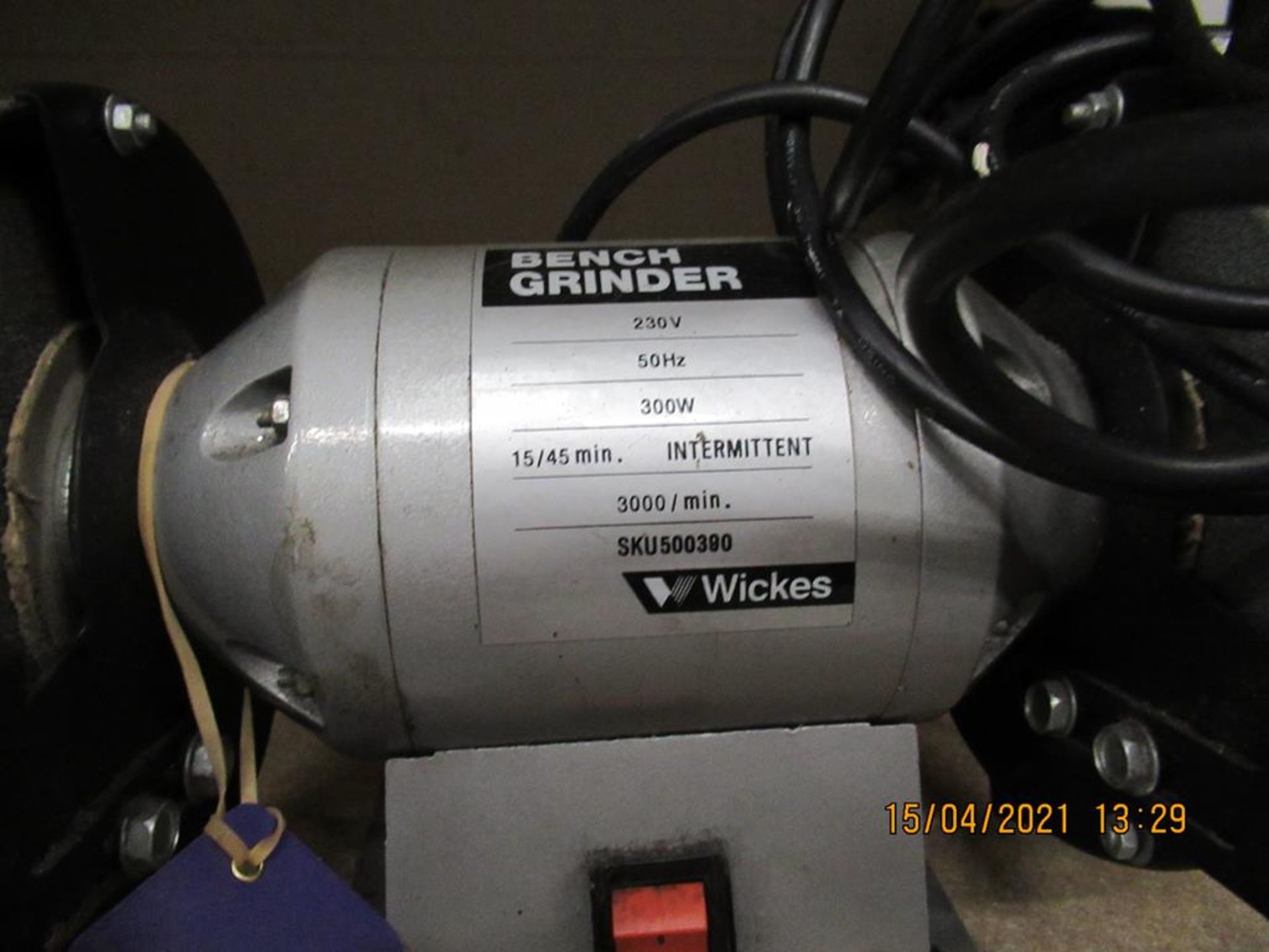 Wicks Bench Grinder - Image 2 of 2