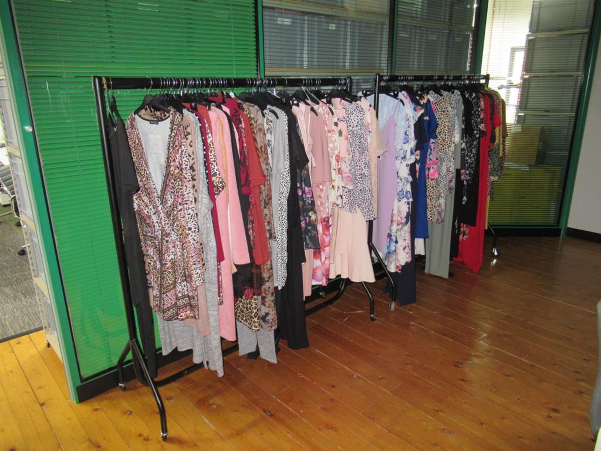 12x Various Mobile Clothes Rails