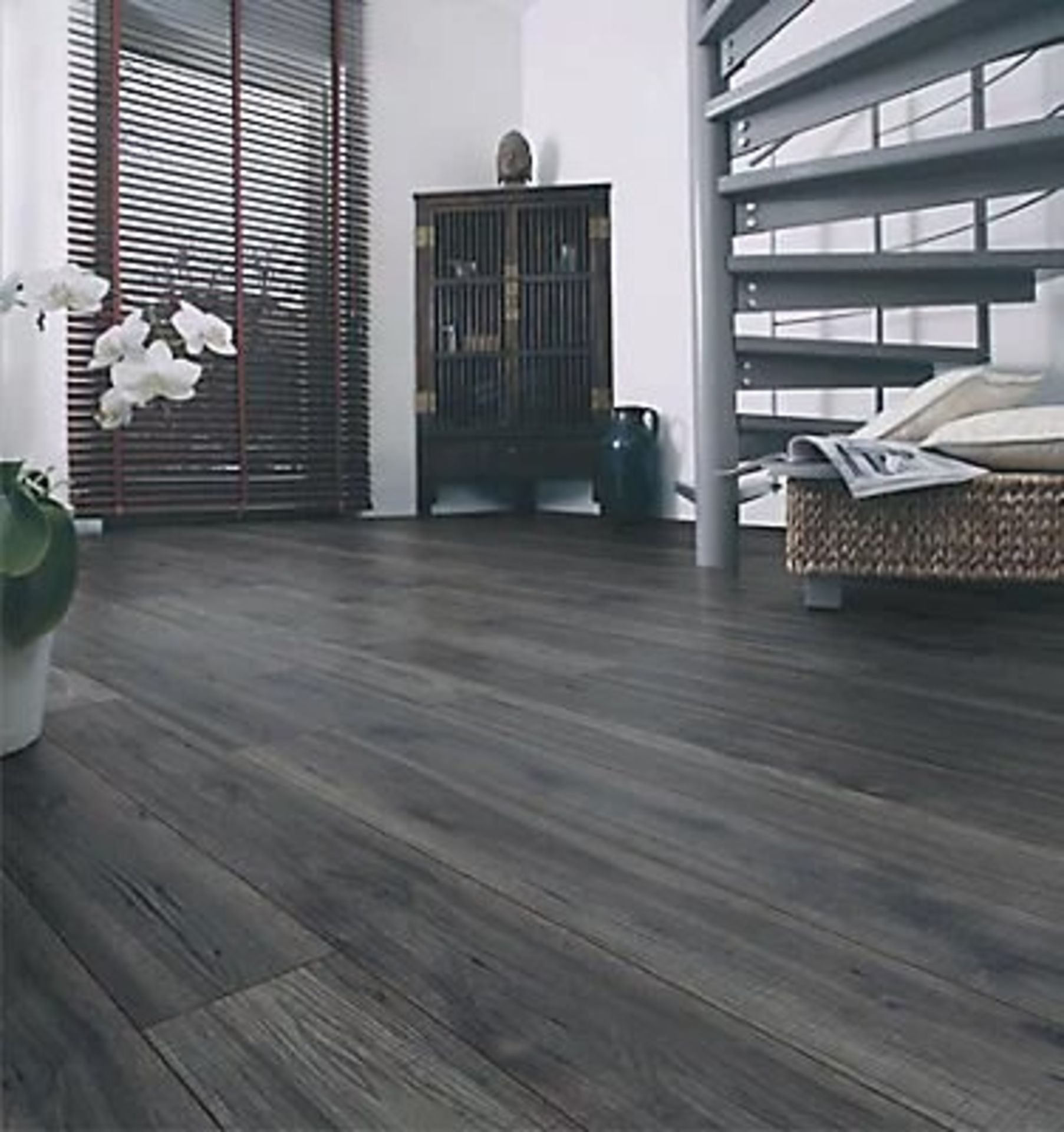 New 10.56m2 Ostend Natural Berkeley Effect Laminate Flooring, 10mm Thick, 159x1383mm Per Piece. This - Image 2 of 2