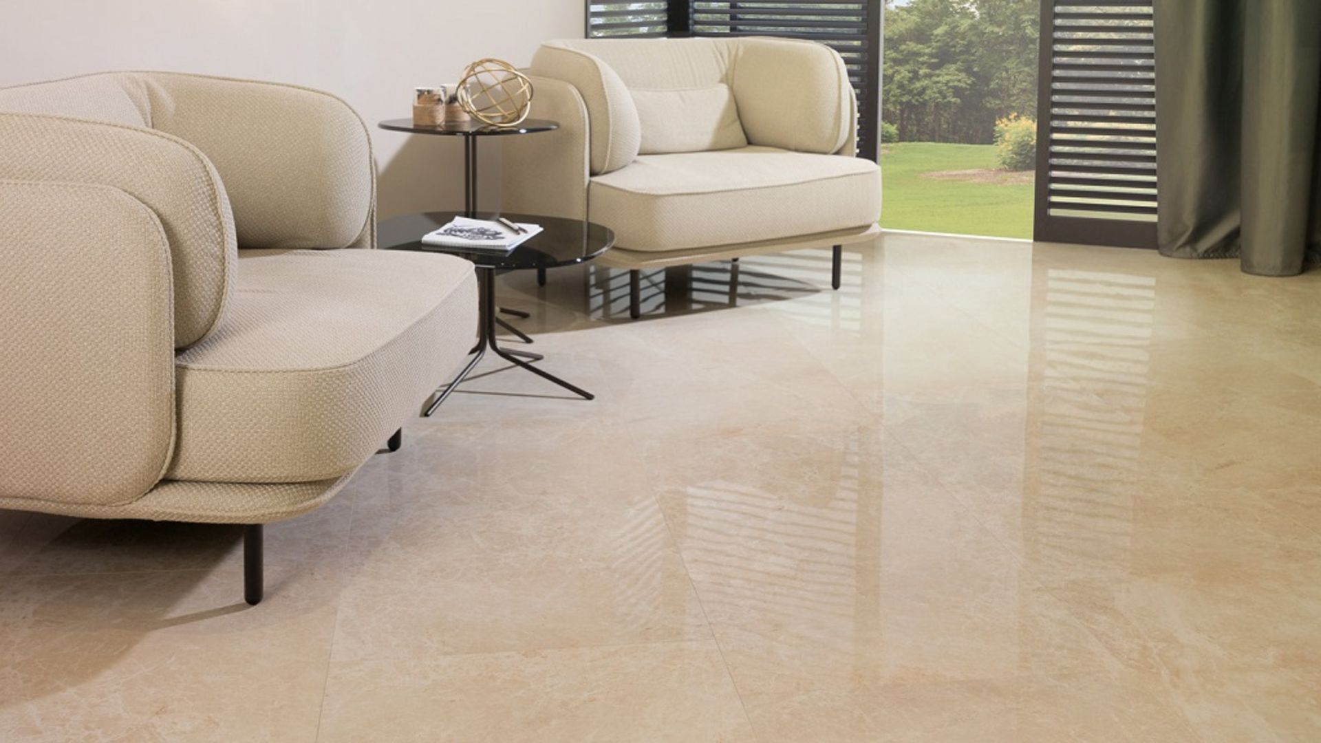 NEW 13.9m2 of Porcelanosa Verona Pul Wall and Floor tiles. 58.6x118.7cm per tile. 1.39m2 perpack.