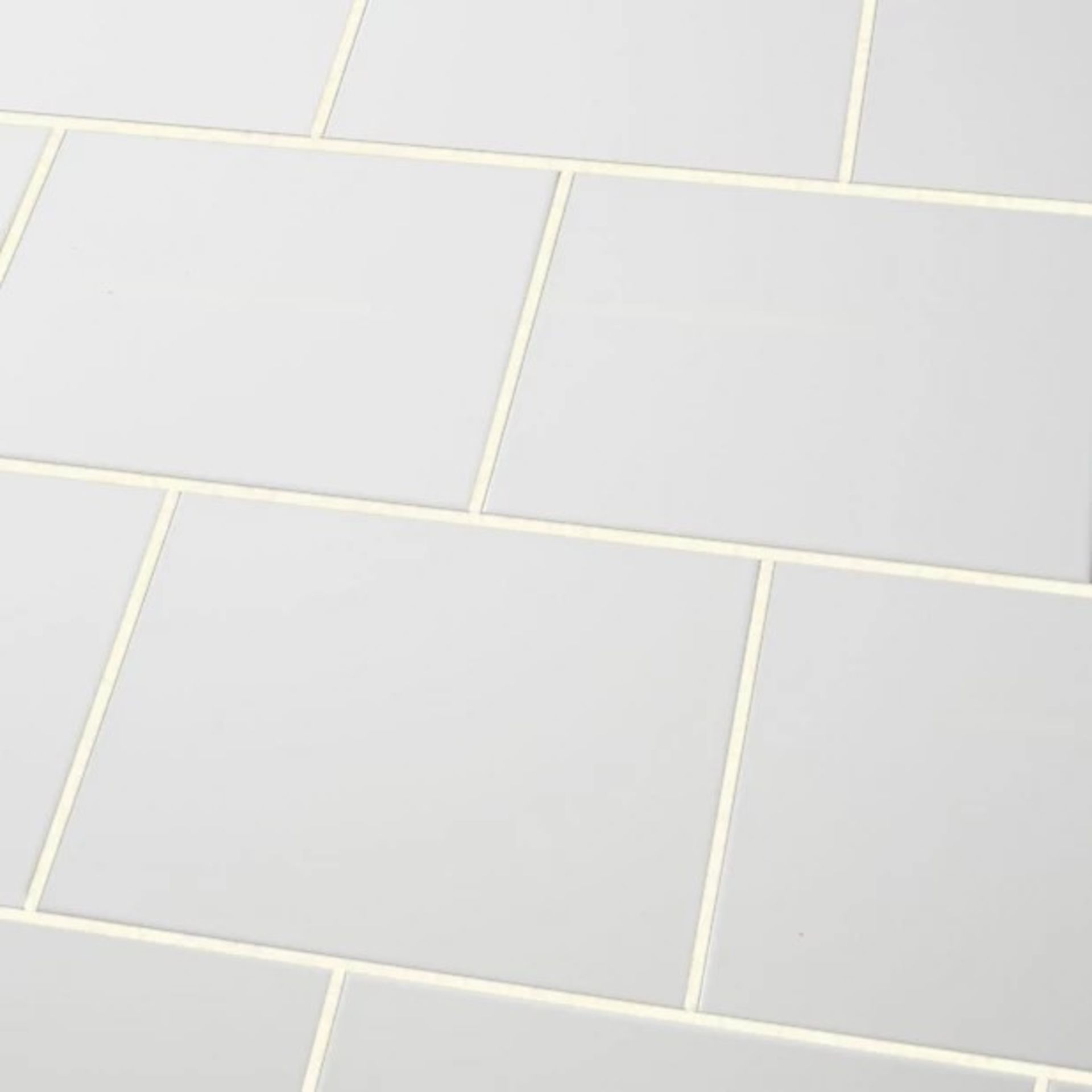 NEW 20m2 Leccia White Gloss Ceramic Wall tile, Pack of 44, (L)150mm (W)150mm. Features and - Image 2 of 2