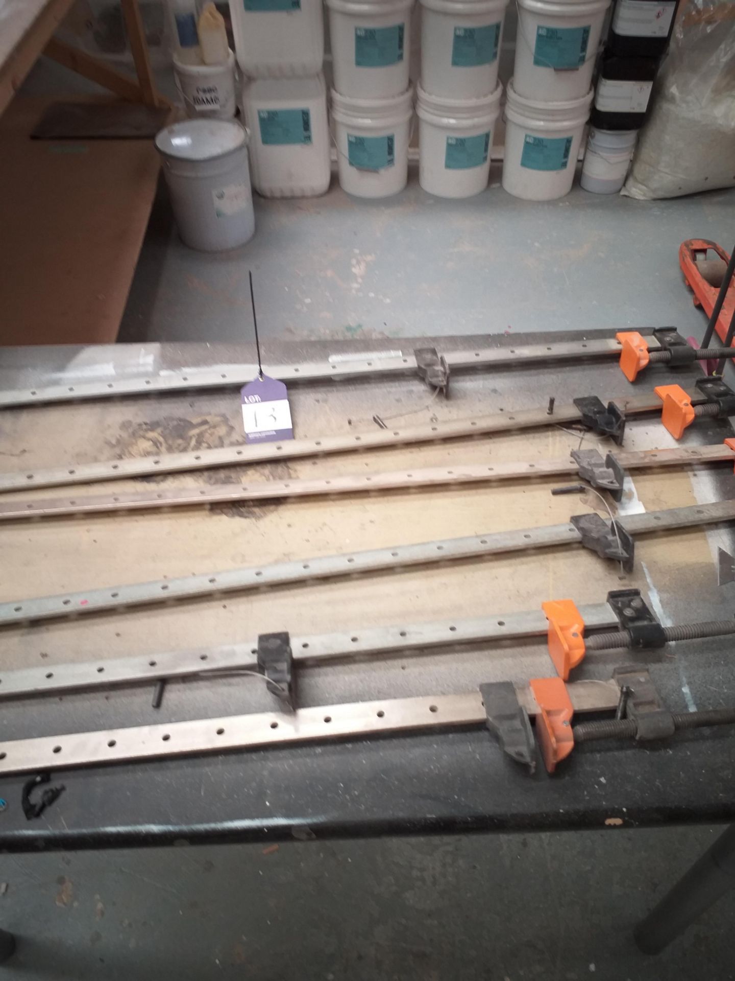 4 x 1200 & 2 x 600mm Sash Clamps