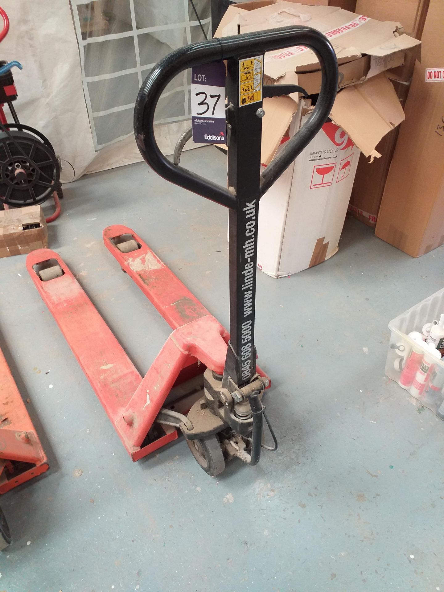 Linde 2500kg Cap Long Reach Pallet Truck