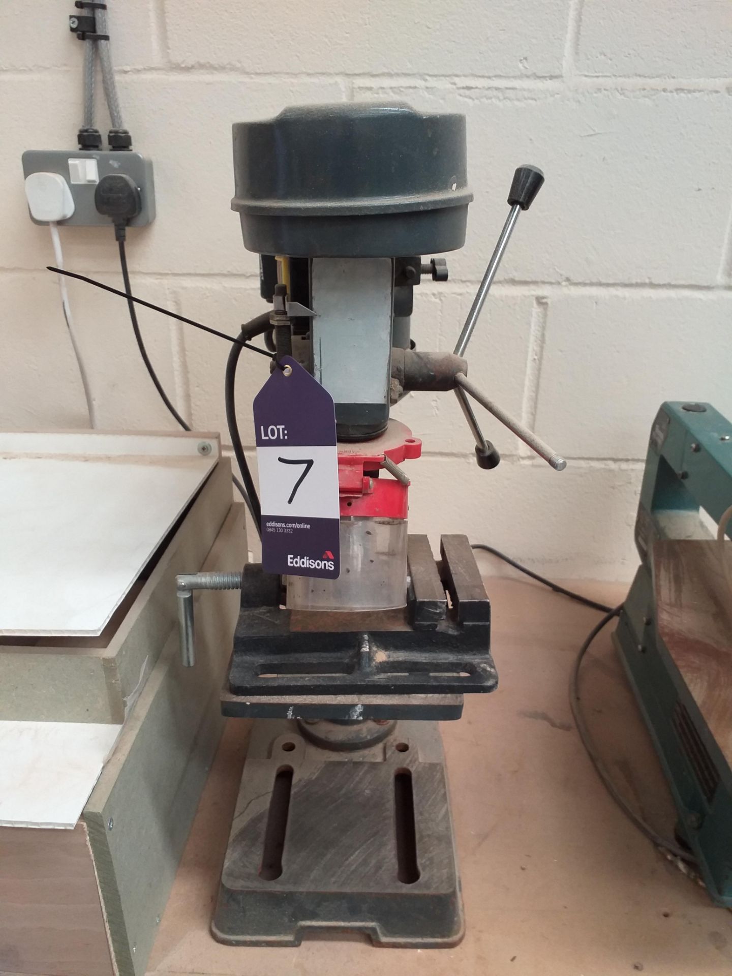 Bench Drill with Machine Vice