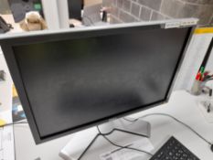 Dell 2208WFPt monitor, and Dell 1907FPt monitor