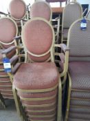 18 x Banqueting chairs