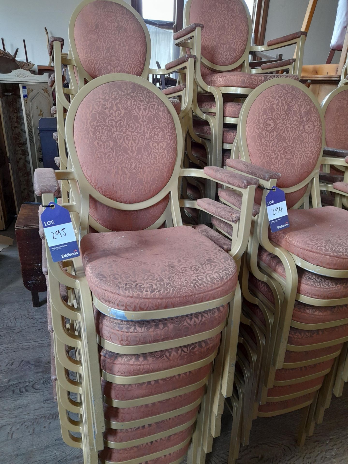 19 x Banqueting chairs