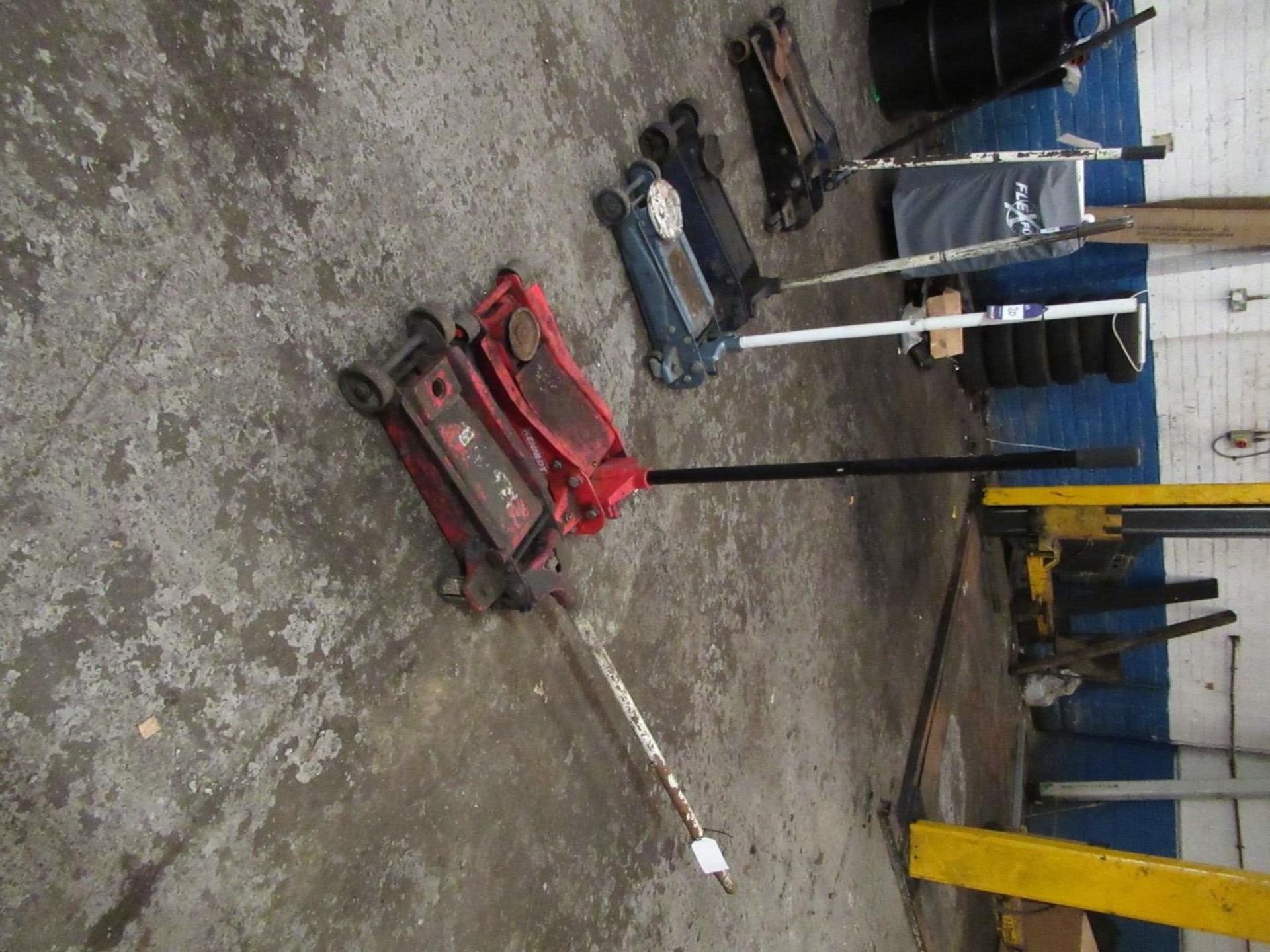 2 Various Trolley Jacks