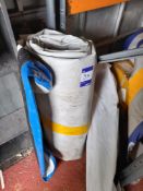 Assortment of Ex-demonstration air track’s, and air beams, to pallet Please note, this lot also