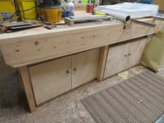 Wooden Work Bench