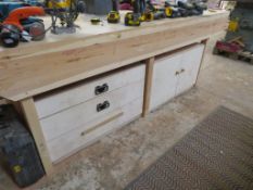 Wooden Work Bench