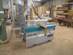 A 2017 iTECH Duo 450 Planer Thicknesser