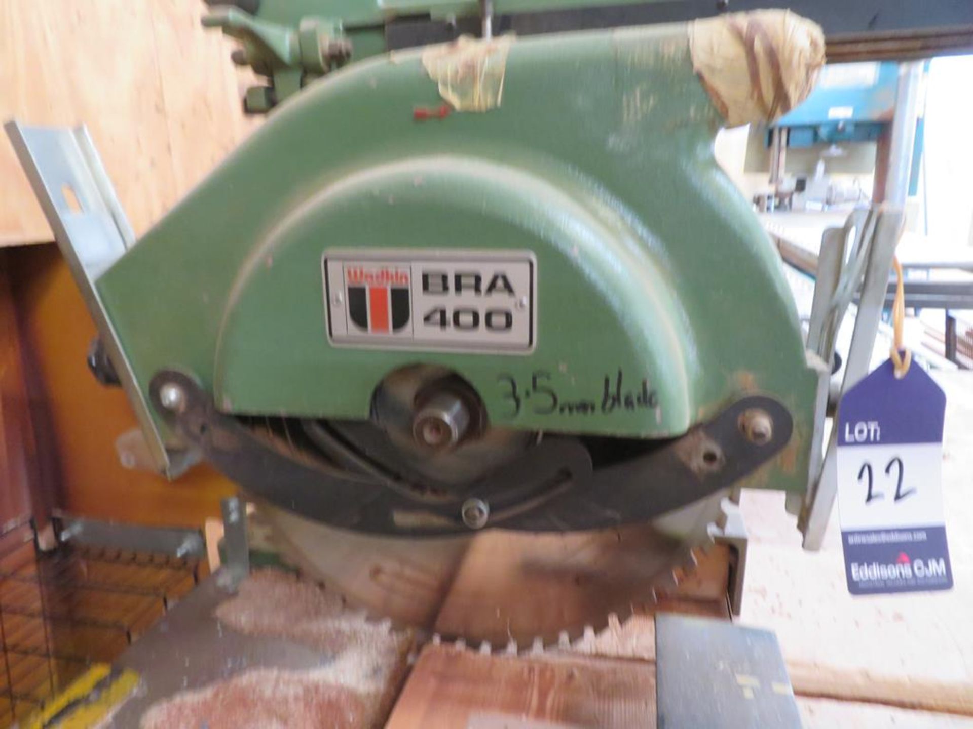 Wadkin BRA 400 Cross Cut Saw - Image 4 of 7