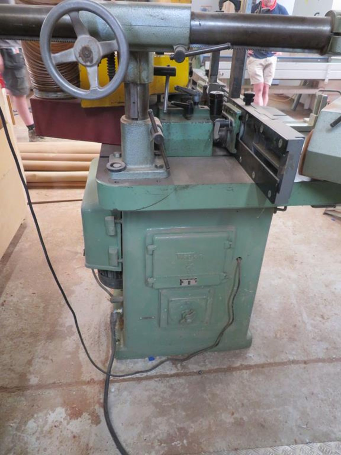 Wadkin EQ 2869 Spindle Moulder with Wadkin BLG-8 Power Feed - Image 9 of 10