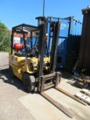 A 1997 Caterpillar GP18 Forklift