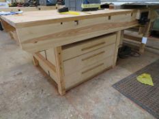 Wooden Work Bench