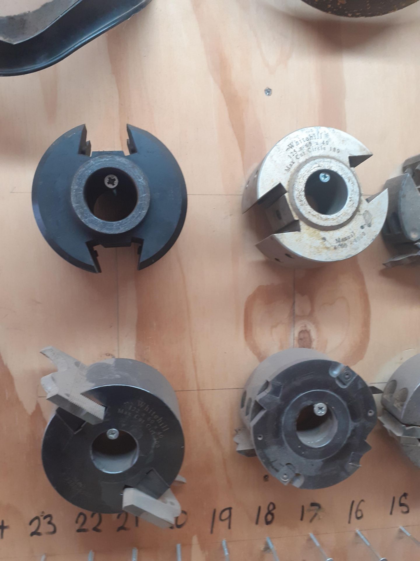 Qty of various Moulder Cutter Blocks - Image 2 of 5