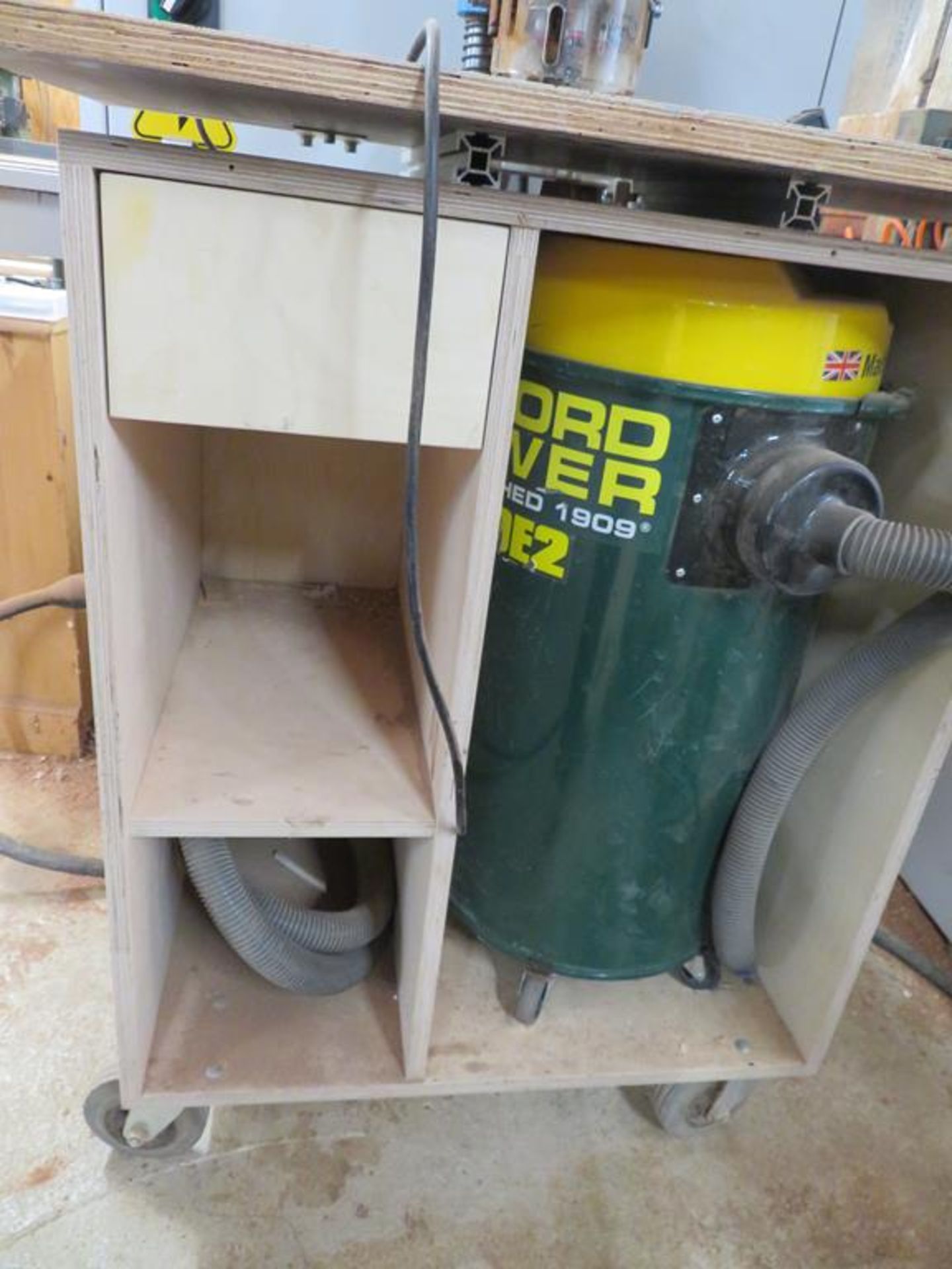 Hettich Blue MAX Mini 2/6 Automatic Drilling Unit with Record Power RSDE2 Dust Extractor - Image 6 of 6