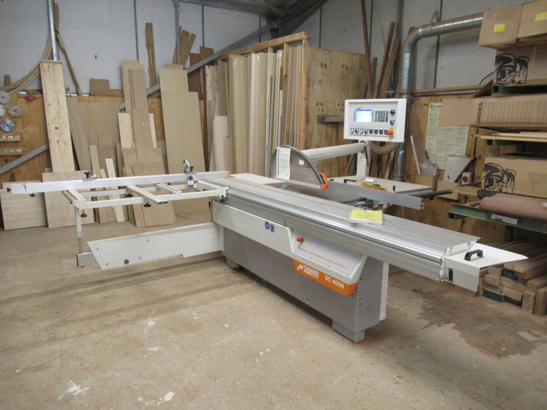 A 2011 SCM MC Casadei Type SC400 Sliding Table Panel Saw - Image 2 of 11