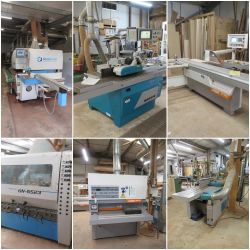 Online Auction of Woodworking Machinery