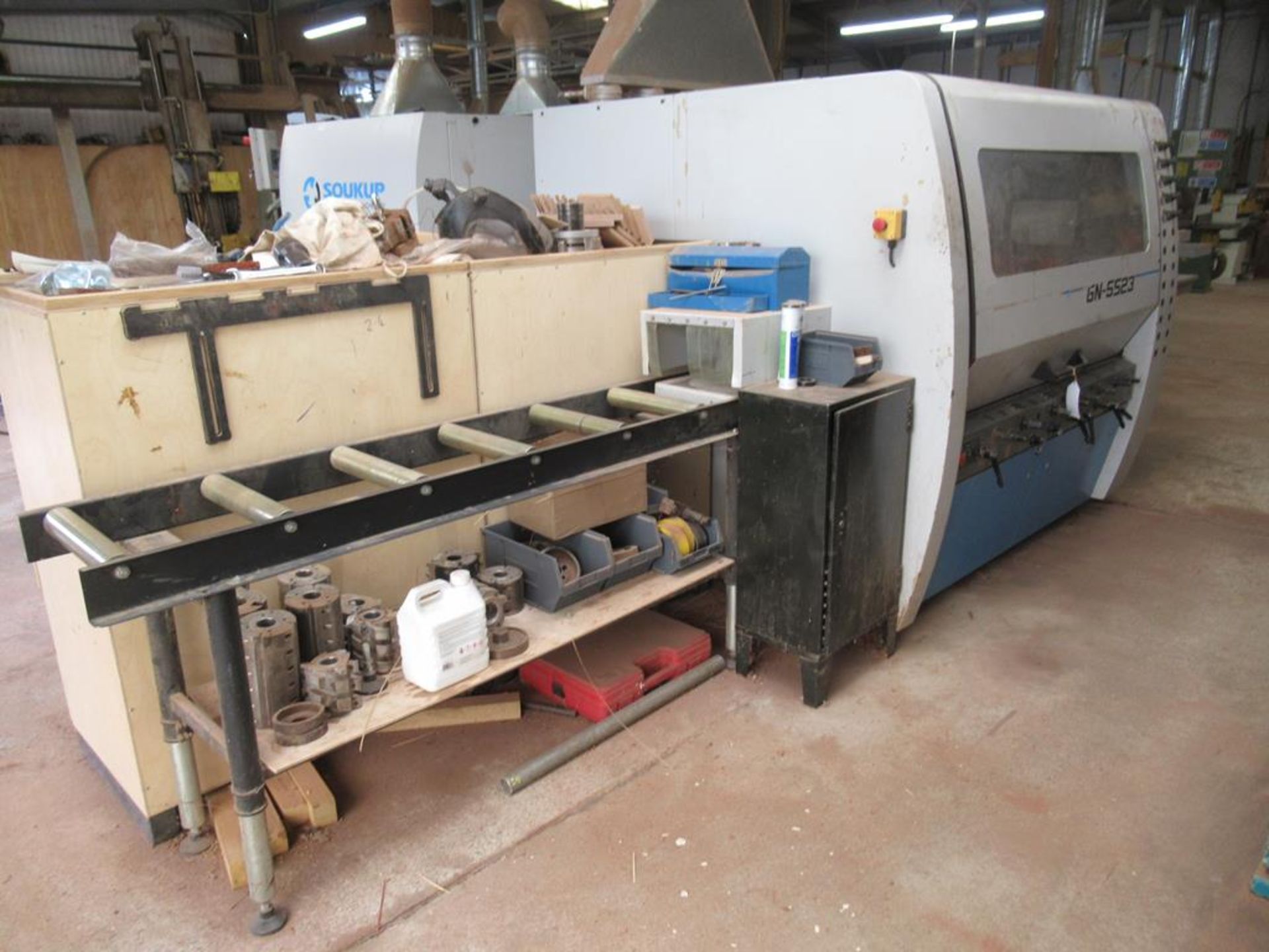 A 2011 Soukup GN-5S23CE Four Sided Planer Moulder - Image 4 of 16