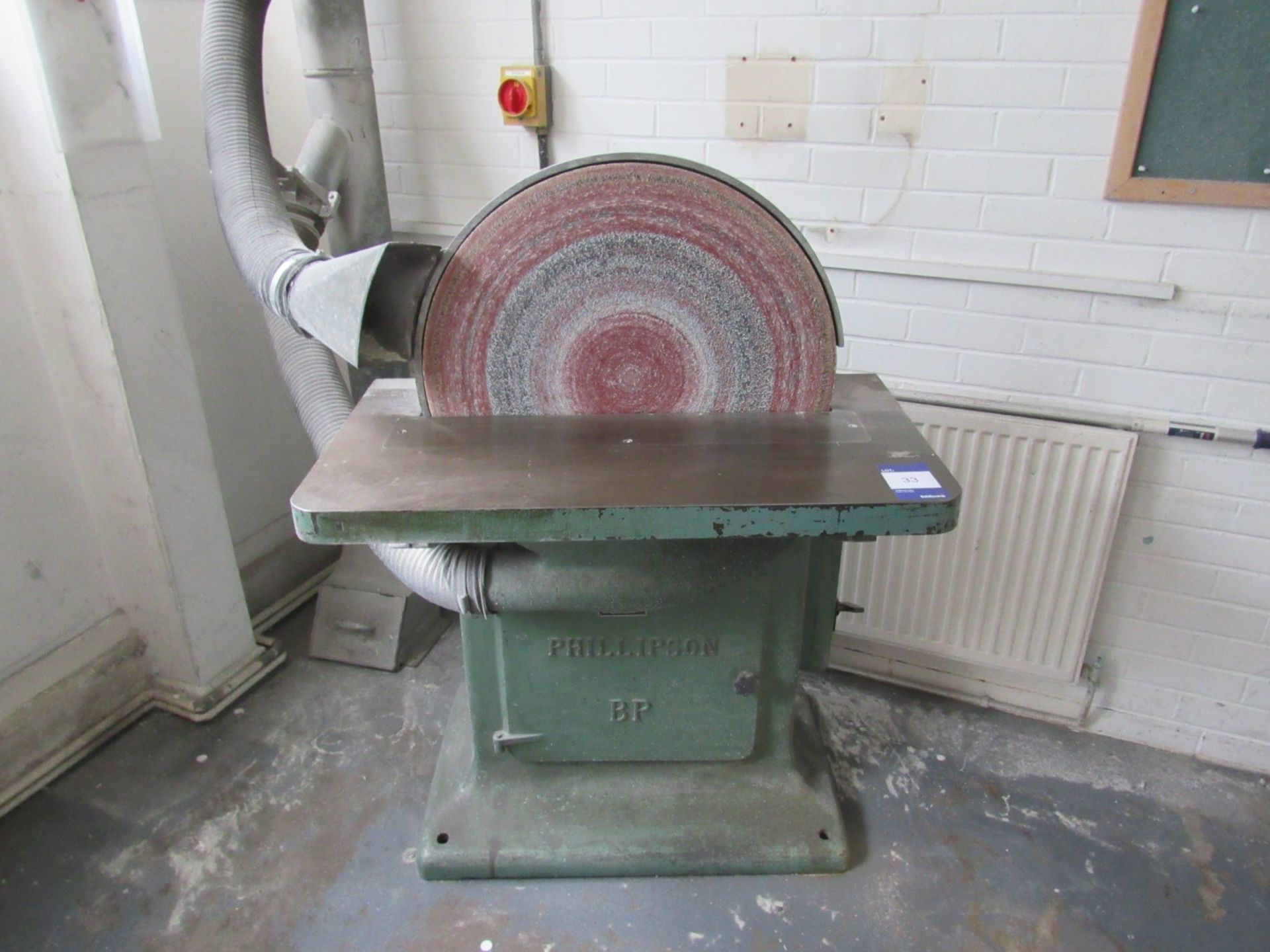 Phillipson Rotary Disc Sander