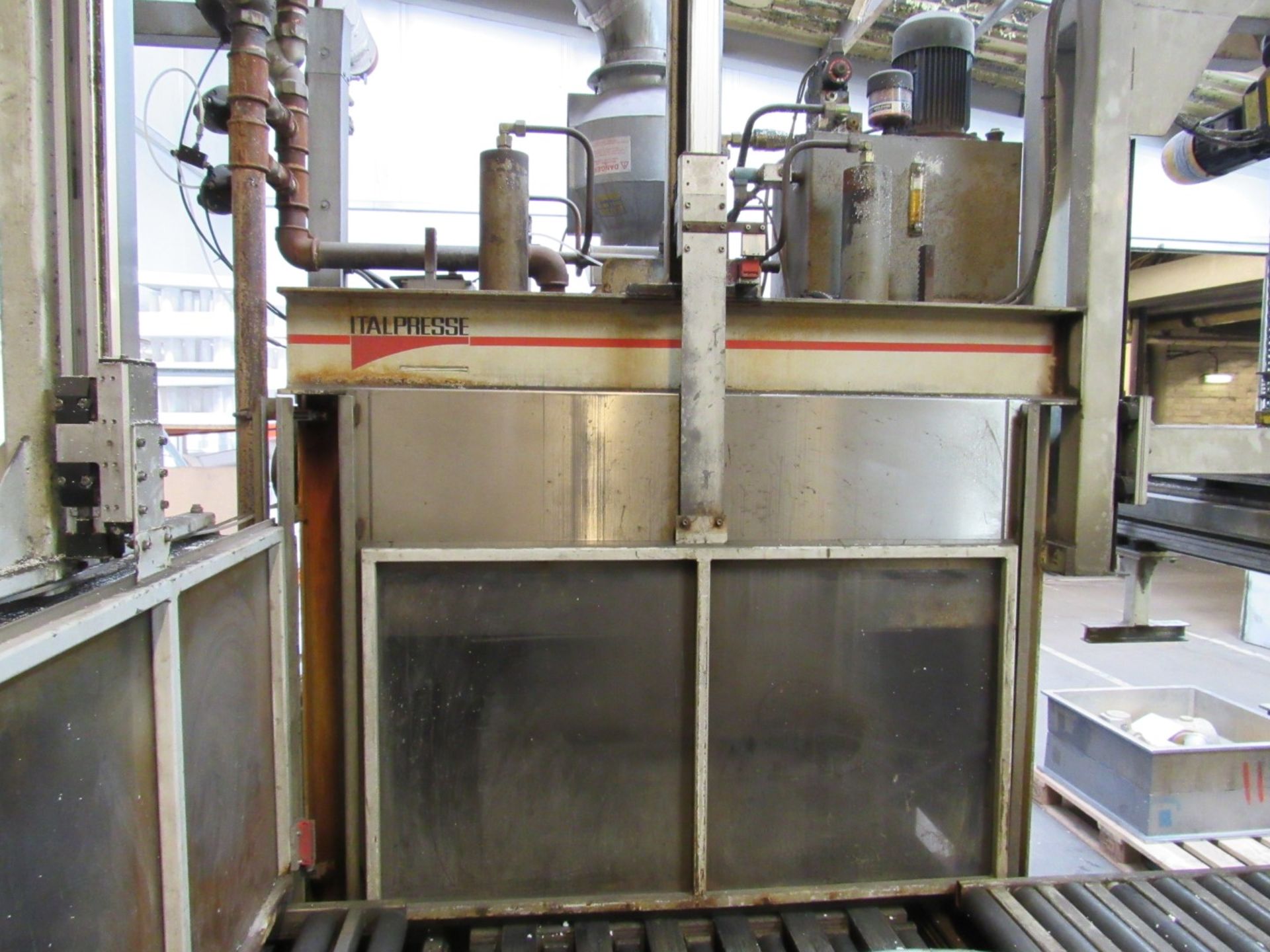Silicon Systems 800 x 8000mm Expander Polystyrene Moulding Oven with cooling chamber, conveyor and - Image 3 of 6
