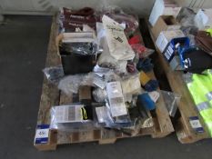 Pallet to Contain Various Work Wear Gloves including Alphatec Rubber Gloves, Polyco Electricians
