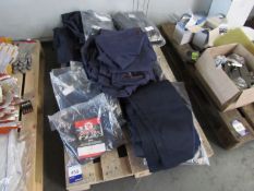 Pallet to Contain Quantity of Various Flame and non flame retardant Clothing including Jackets/