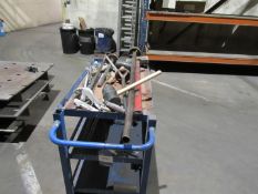 Trolley with Various Moulding Hand Tools