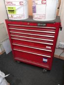 Senator Quality mobile 7 drawer tool chest with contents