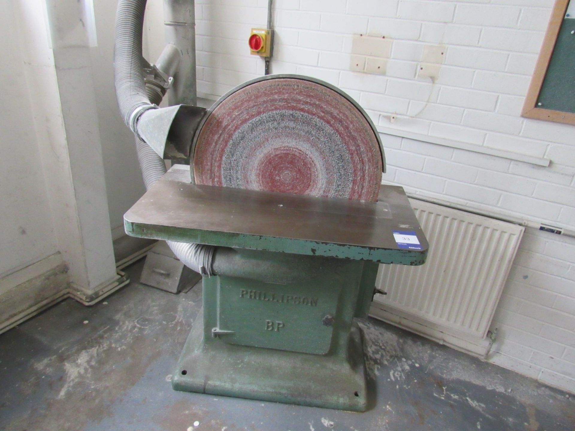 Phillipson Rotary Disc Sander - Image 2 of 3