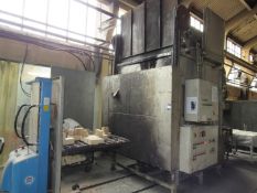 Sarlin Lampokasitlely Refectory Oven with Hanselifter 1500kg, rail mounted battery lifting trolley