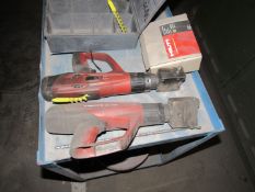 2 Hilti DX462 Stamping Tools with alphabet stamp set