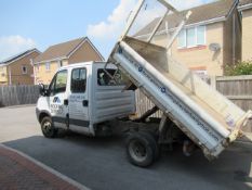 Iveco 6130 50C15, Crew cab Tipper, Amber beacon, Registration YJ59EUY, Date of Registration Septembe