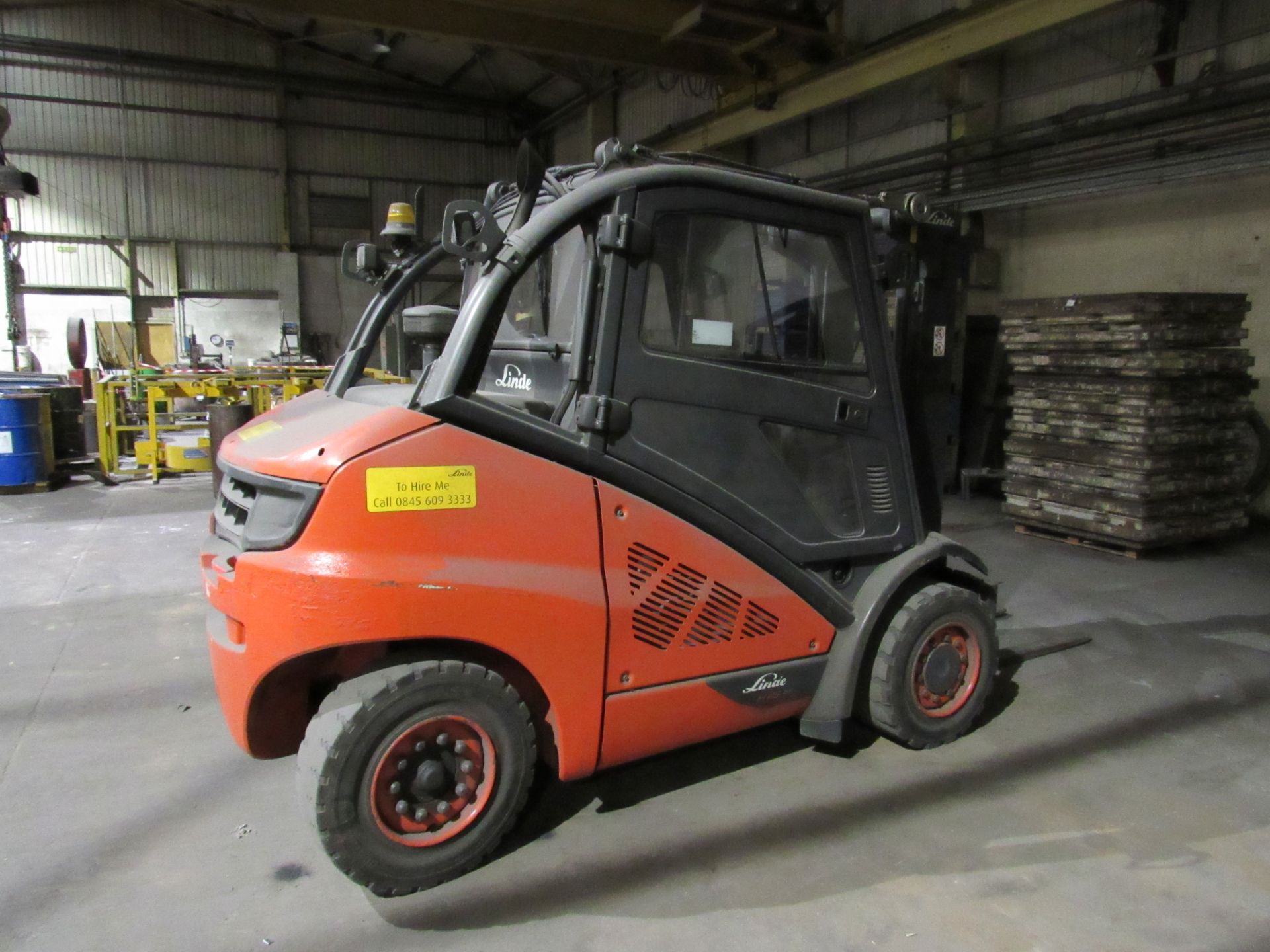 Linde H45D Diesel Fork Lift Truck, Duplex Containe - Image 21 of 25