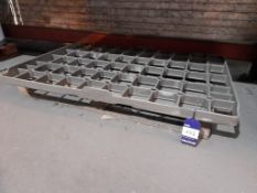 Cast Metal Griddle, approx. 1000 x 1800mm