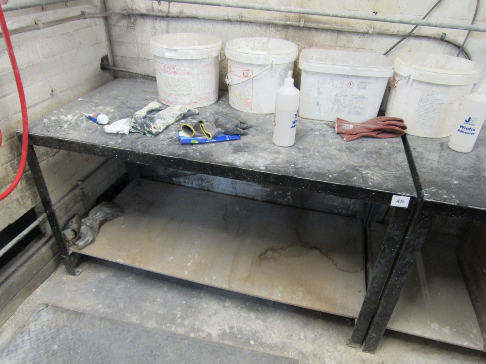 2 Steel Work Benches - Image 3 of 3