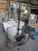 FTL Roper Bottom Pouring Casting Ladle, with lid lined internal dimensions - depth 650mm x 600mm