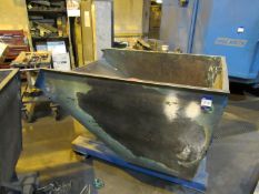 Tipping Skip, 2000kg SWL with forklift truck attachment